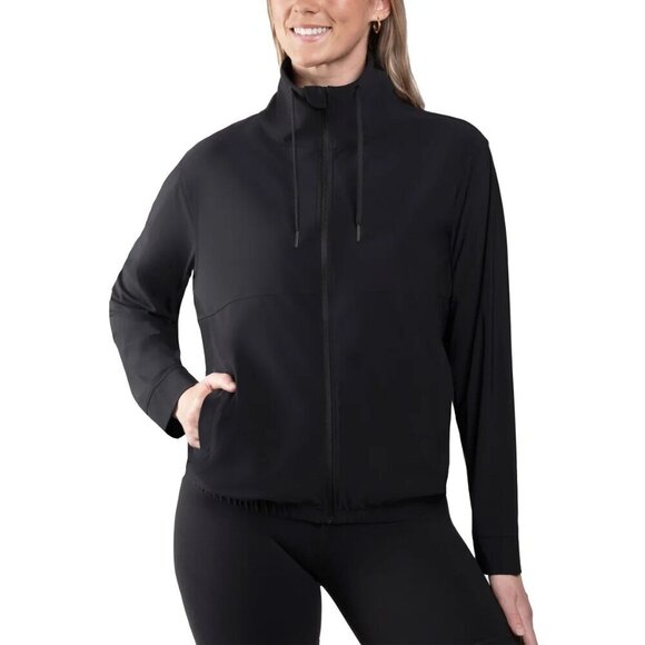 NEW Kirkland Signature Active Full Zip Jacket | Black - Picture 1 of 4